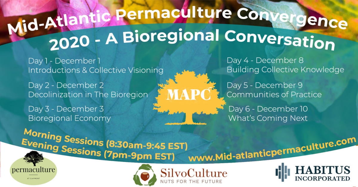 Mid-Atlantic Permaculture Convergence flyer
