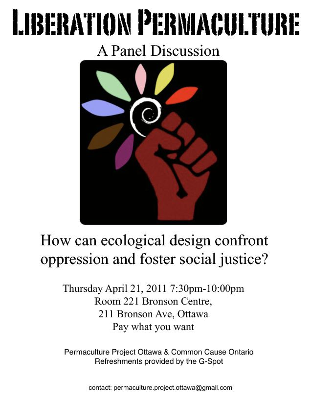 Liberation Permaculture poster